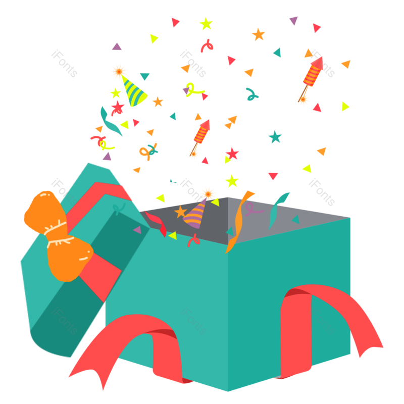 礼盒图片,礼物元素,PNG,免抠素材